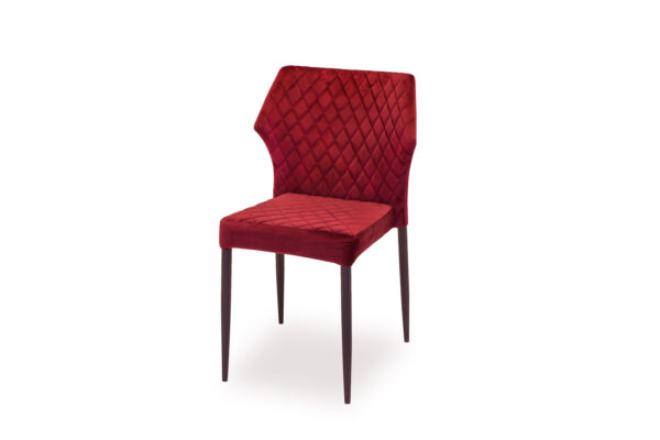 Designstuhl James | dunkelrot