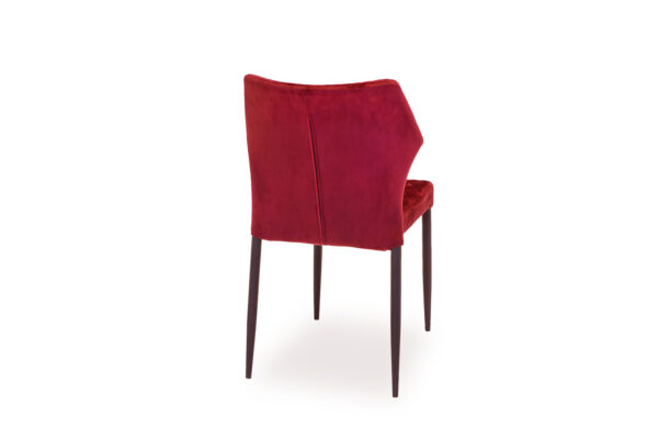 Designstuhl James | dunkelrot – Bild 2