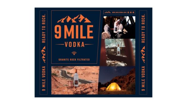 VIP-Wall 9 MILE Vodka