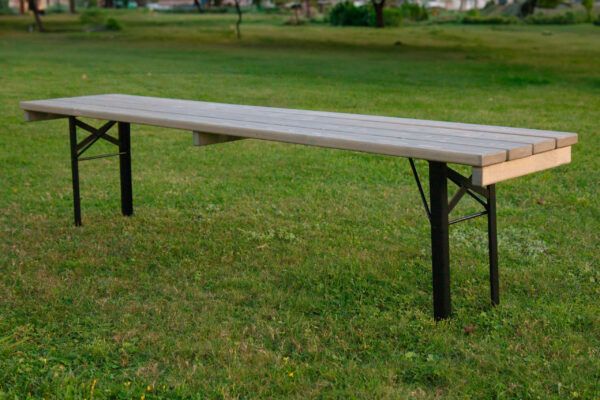 Holz-Sitzgarnitur – Bild 6