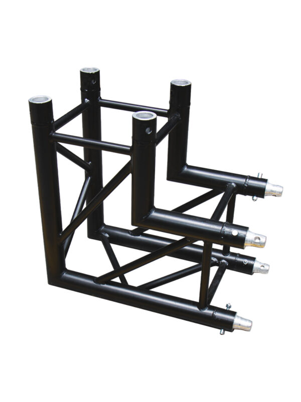 Eurotruss FD34 90° Ecke ohne Abg. (schwarz)