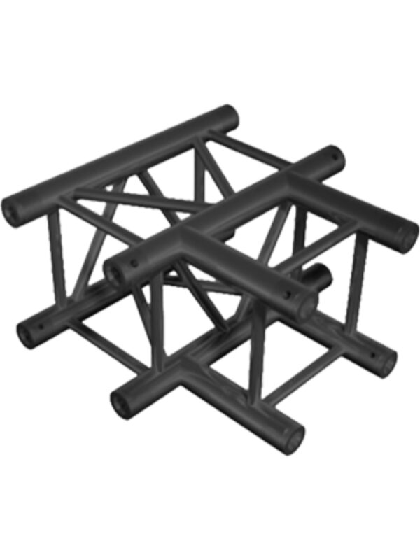 Eurotruss FD34 T-Stück mit Abg. (schwarz)