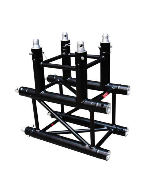Eurotruss FD34 T-Stück ohne Abg. (schwarz)