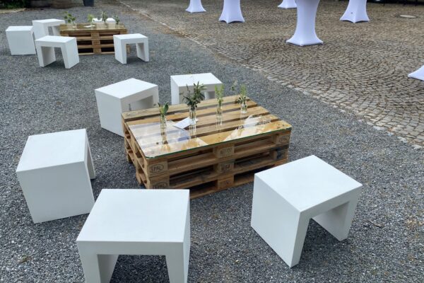 Fatboy - concrete seat Loungehocker | weiß – Bild 2