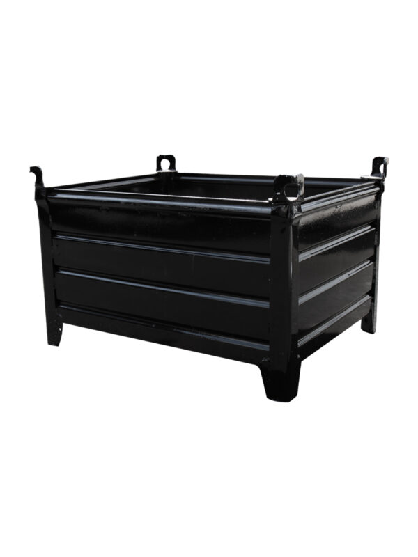 Pflanzen-Box Industrial (schwarz) 100 x 80 x 63 cm (LxBxH)