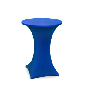 Stretchhusse für Stehtisch Ø 80cm blau