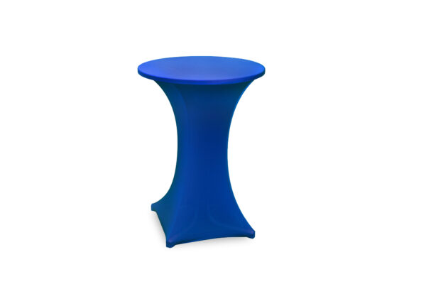 Stretchhusse für Stehtisch Ø 80cm blau