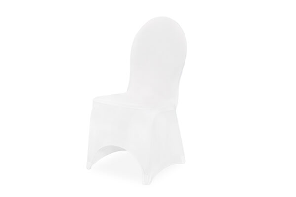 Stuhlhusse stretch premium weiß